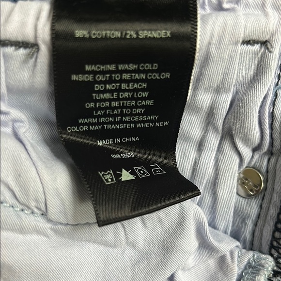 Kut from the Kloth Jessica High Rise Straight Leg Indigo Denim Pants Size 6 - Picture 6 of 6